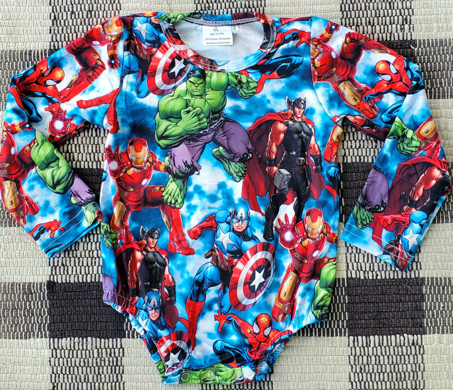 SUPER HERO ROMPER