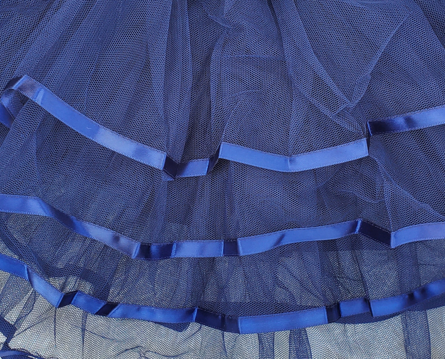 LAYERED NAVY TUTU SKIRT