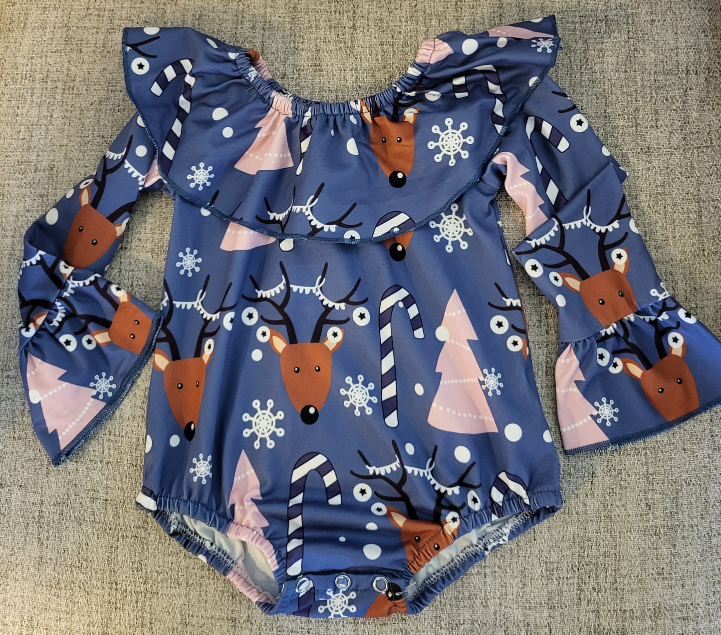 PERFECT BLUE DEER LEOTARD