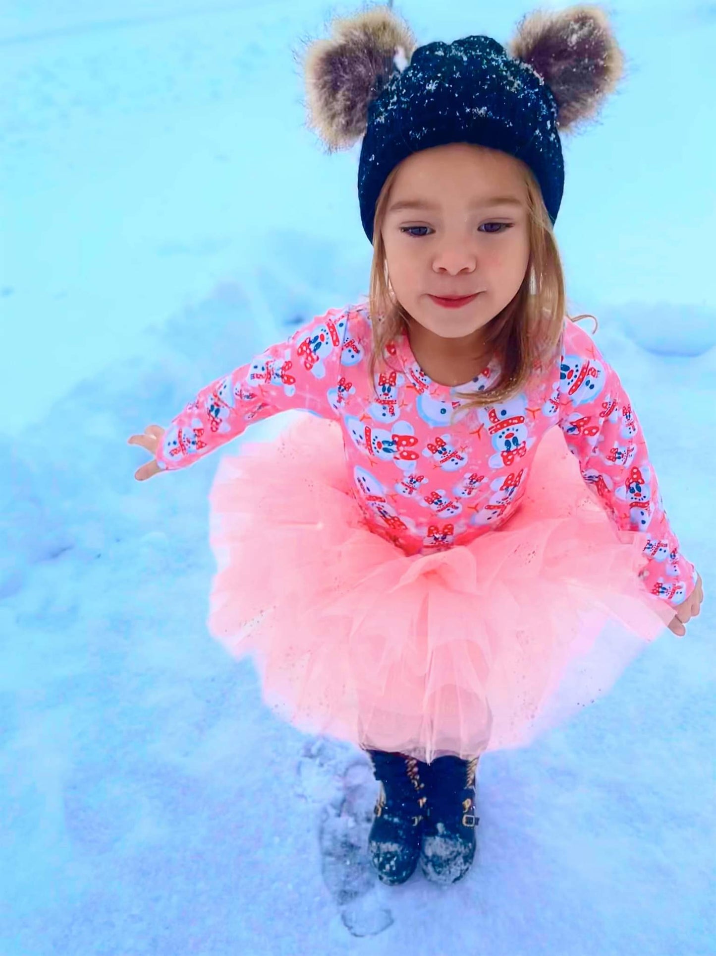 SNOW MOUSE TUTU DRESS